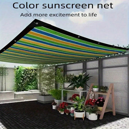 Shade Cloth shown in the Multicolor, 78.74inch*118.11inch option