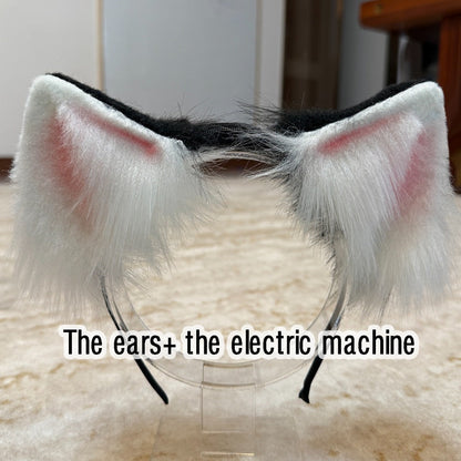 Headband for Women - Moving Cat Ears Electric Automatic & Touch-Responsive | USB Rechargeable - product detail view 6