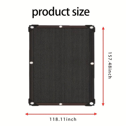 Shade Sail shown in the 118.11*157.48Inch option