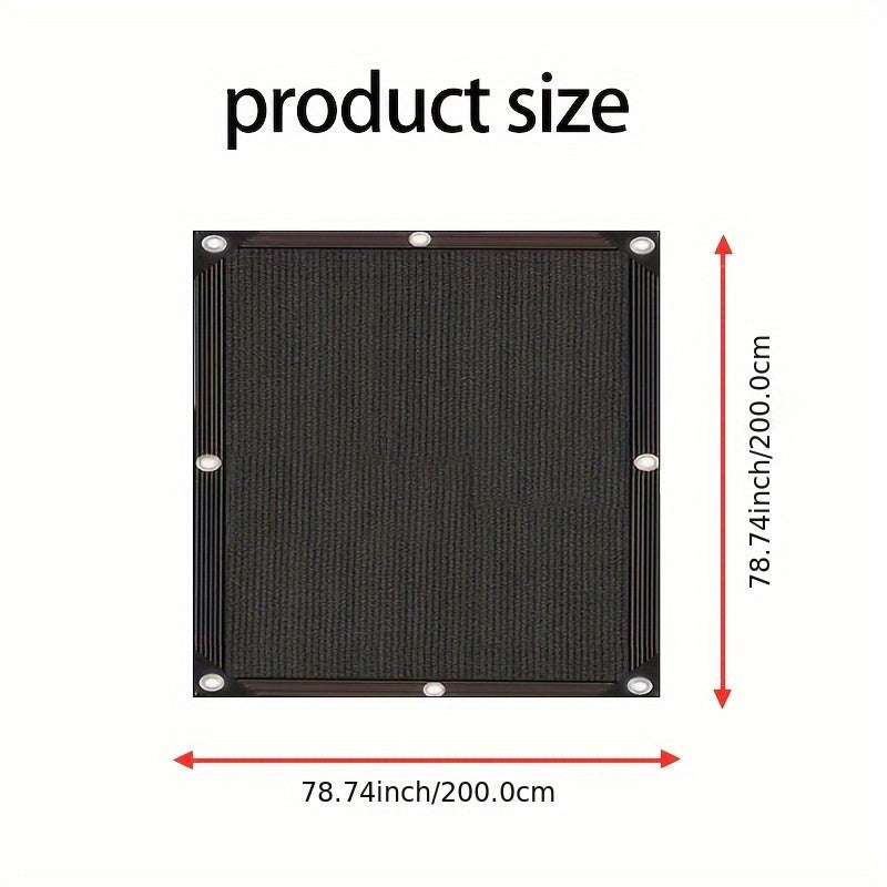Shade Sail shown in the 78.74*78.74Inch option