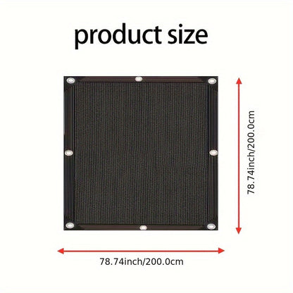 Shade Sail shown in the 78.74*78.74Inch option