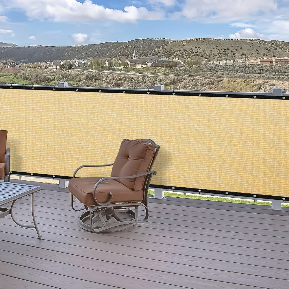 Heavy-Duty HDPE Privacy Screen Fence with Added Privacy and UV Protection detail image - detail view 10