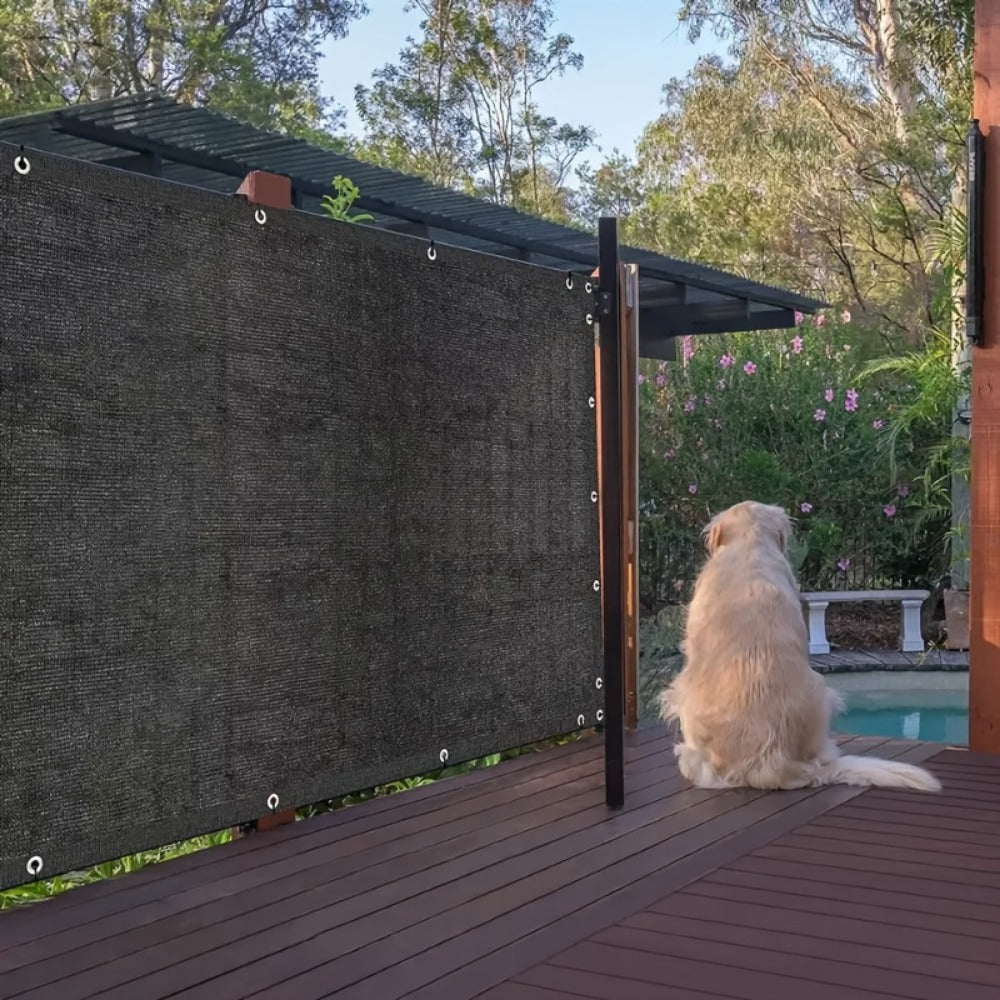 Heavy-Duty HDPE Privacy Screen Fence with Added Privacy and UV Protection detail image - detail view 12