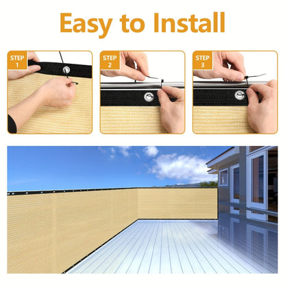 Heavy-Duty HDPE Privacy Screen Fence with Added Privacy and UV Protection detail image - detail view 5