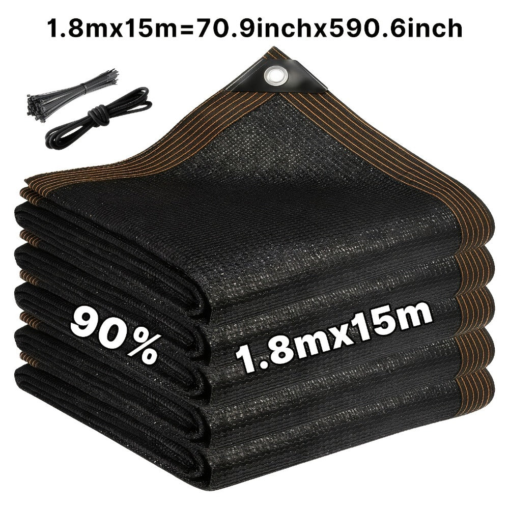 Heavy-Duty HDPE Privacy Screen with Added Privacy and Multiple Color Options detail image - detail view 11