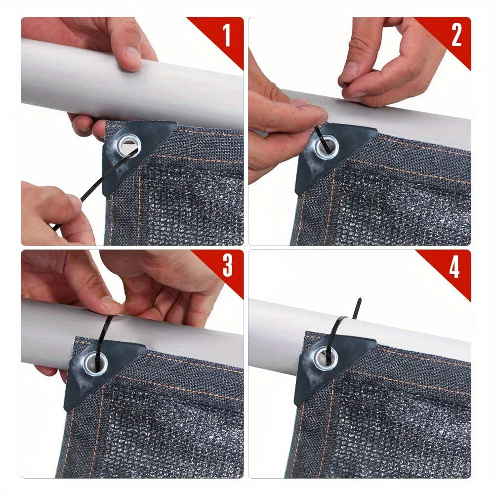 Heavy-Duty HDPE Privacy Screen with UV Protection for Privacy and Space Definition detail image - detail view 10