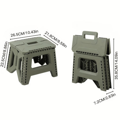 Folding Stool shown in the Green option