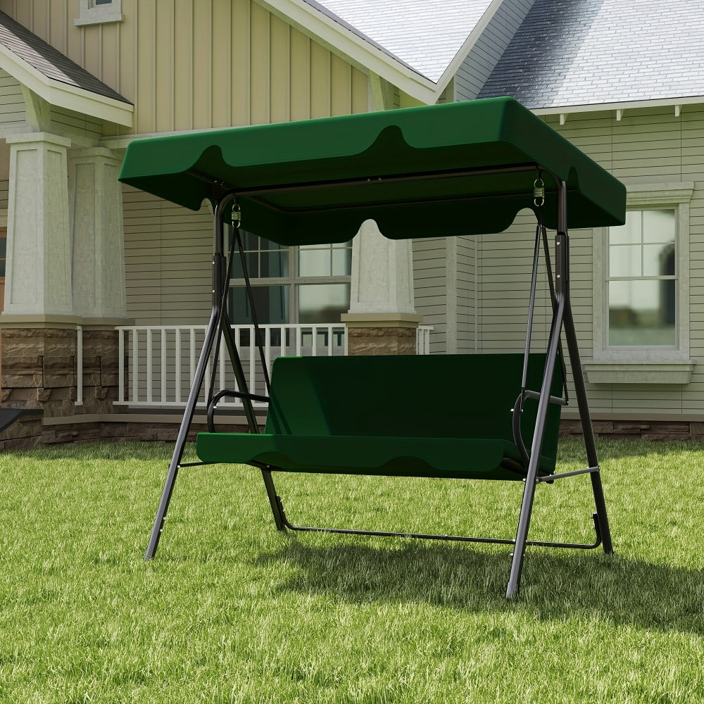 Heavy-Duty Porch Swing Set with Multiple Color Options for Patio detail image - detail view 10