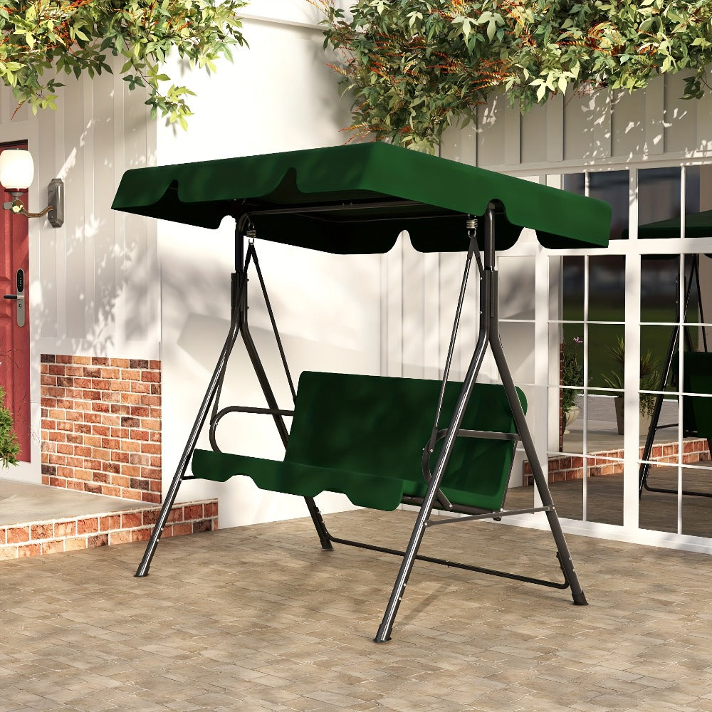 Heavy-Duty Porch Swing with Multiple Color Options for Patio detail image - detail view 10
