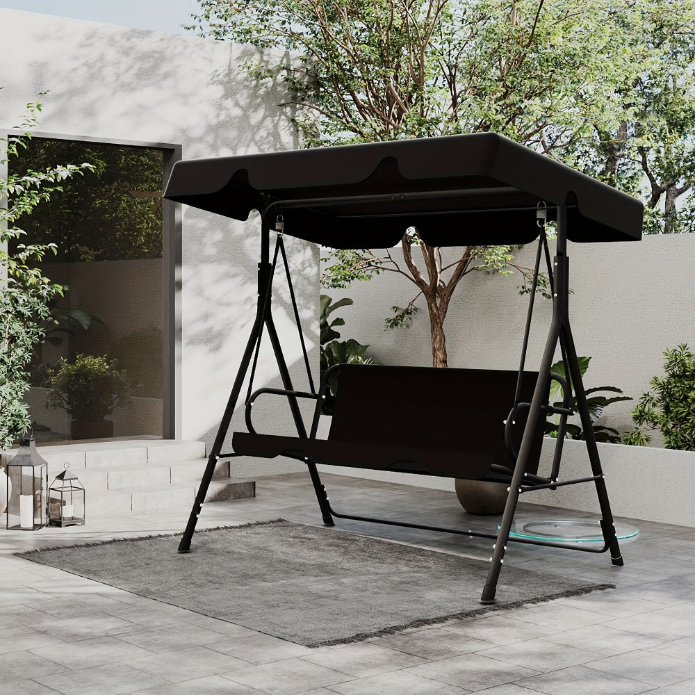 Porch Swing, Glider with Canopy Heavy Duty Frame Adjustable Bracket for Adults - 6 Colors shown in the main product view