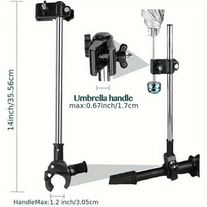 Heavy-Duty Umbrella Holder with Tool-Free Assembly for Patio detail image - detail view 12