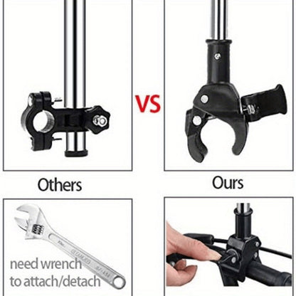 Heavy-Duty Umbrella Holder with Tool-Free Assembly for Patio detail image - detail view 5
