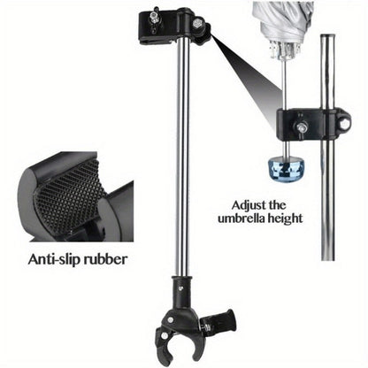 Heavy-Duty Umbrella Holder with Tool-Free Assembly for Patio detail image - detail view 8