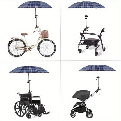 Umbrella Holder, Bracket Adjustable No-Wrench Clip-On Heavy Duty - Universal Fit shown in the main product view