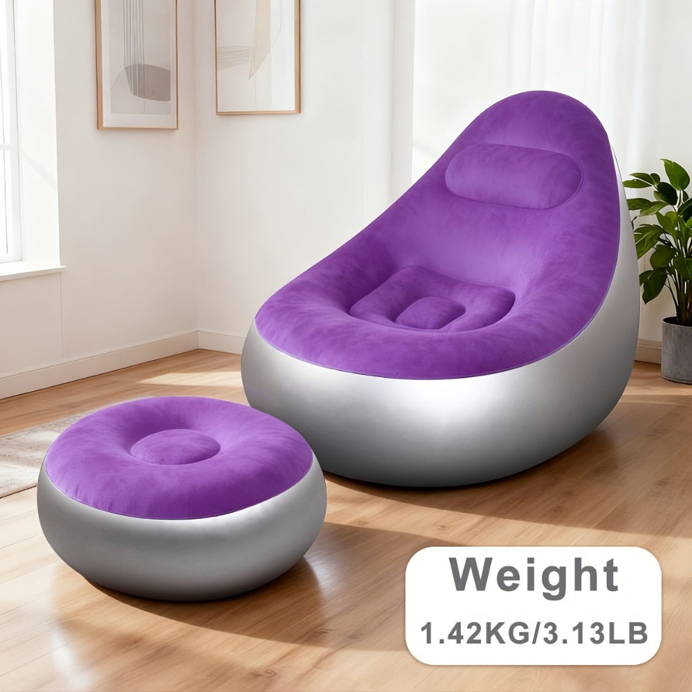 Inflatable Chair with Multiple Color Options for Comfortable Everyday Seating detail image - detail view 3