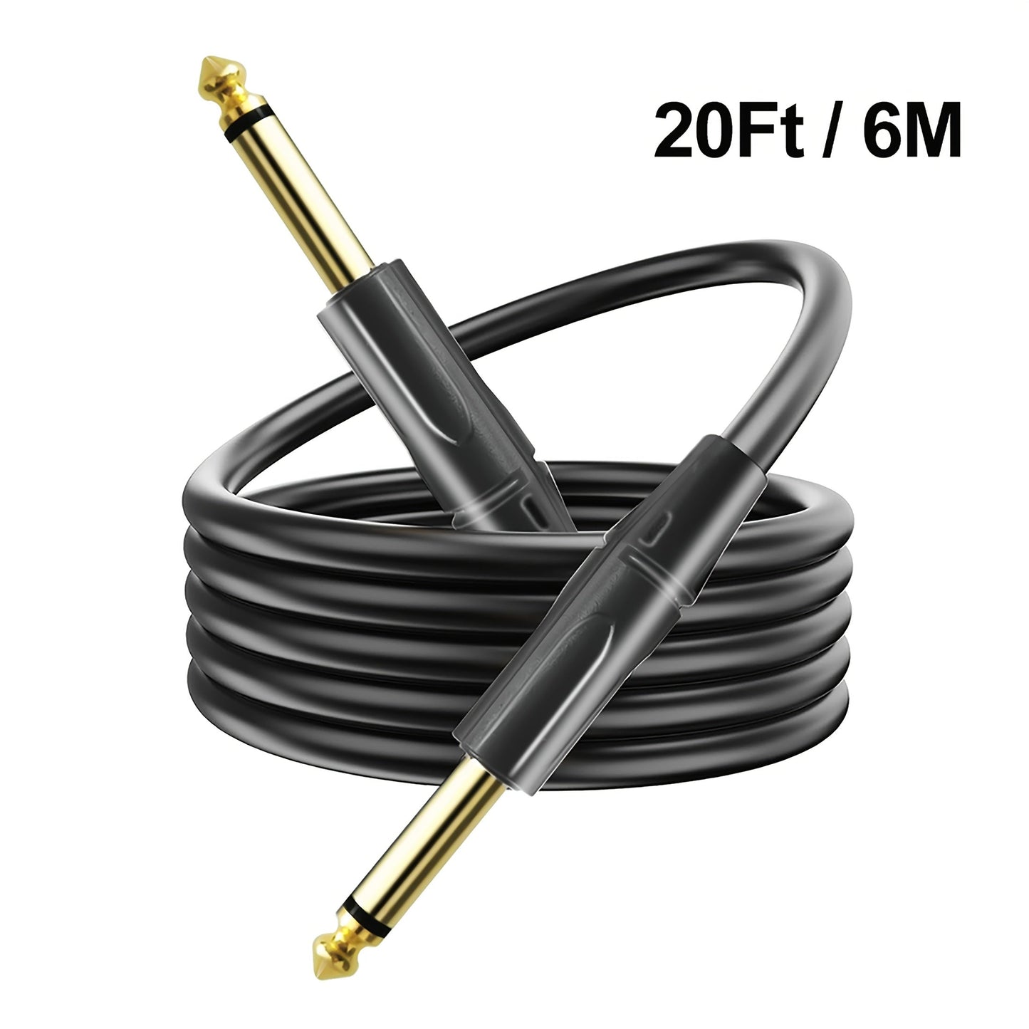 Instrument Cable shown in the 20ft/6M option