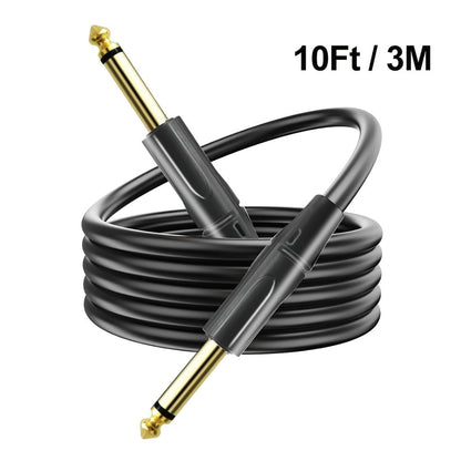 Instrument Cable, 20ft, 10ft, Pro, Audio, Guitar for Connecting Instruments detail image - detail view 5