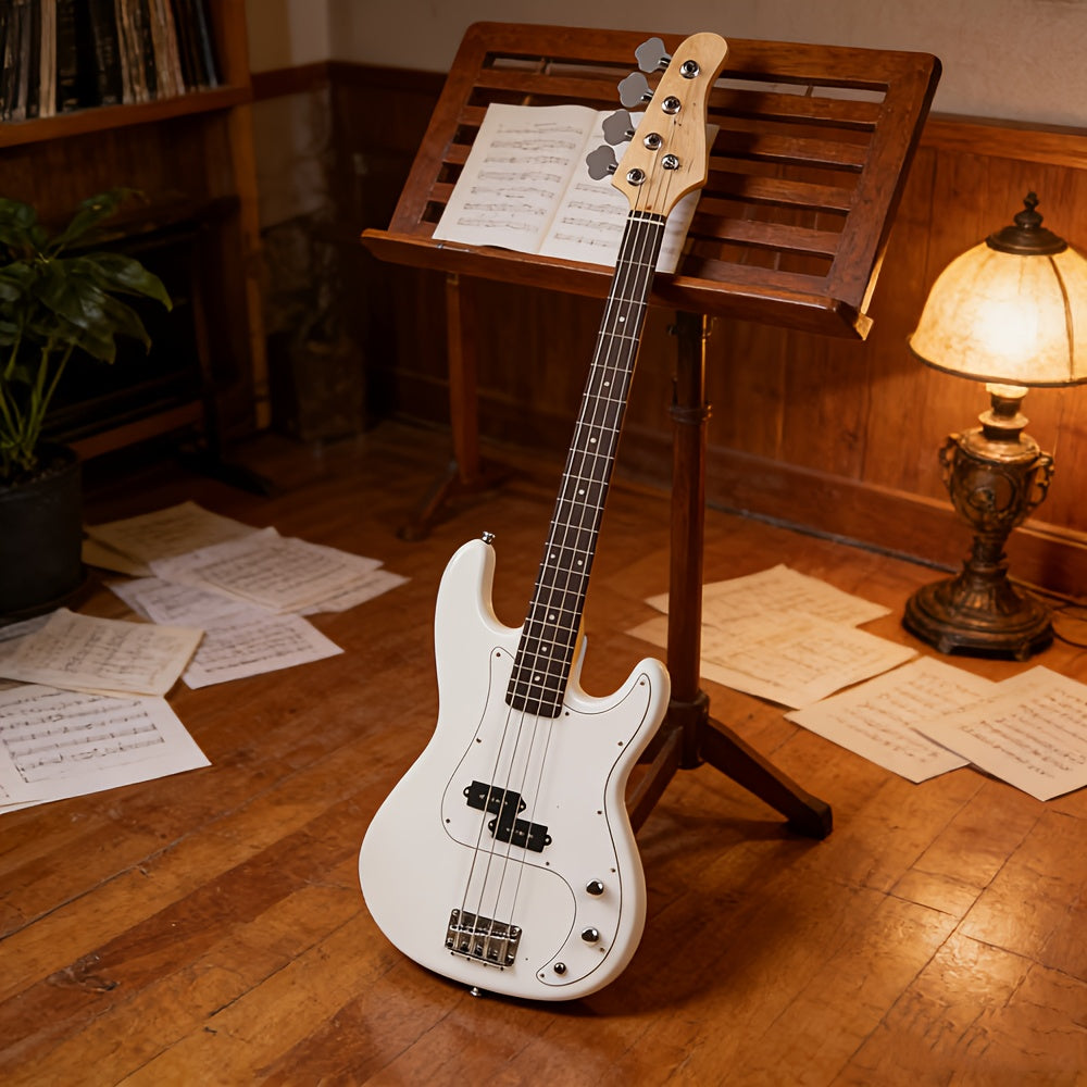 Instrument Cable shown in the Understated Luxury White Guitar for Daily Use option