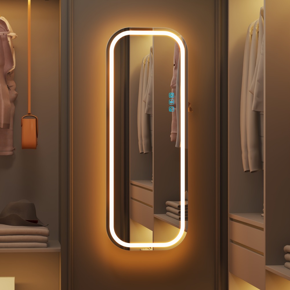 Jewelry Cabinet with LED Lighting for Organized Everyday Storage in Bedroom detail image - detail view 10