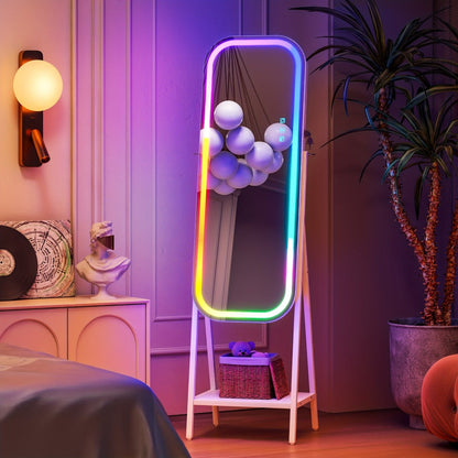 Jewelry Cabinet with LED Lighting for Organized Everyday Storage in Bedroom detail image