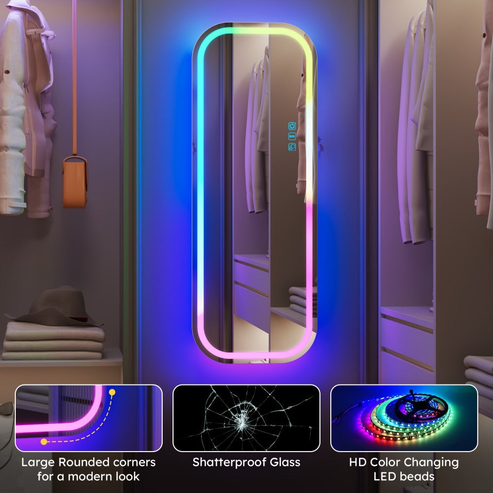 Jewelry Cabinet with LED Lighting for Organized Everyday Storage in Bedroom detail image - detail view 9