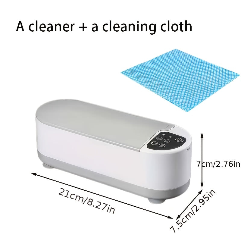 Jewelry Cleaner - Ultrasonic Machine USB Rechargeable Portable High-Frequency Vibration for - product detail view 11