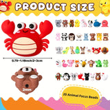 20 different animal silicone