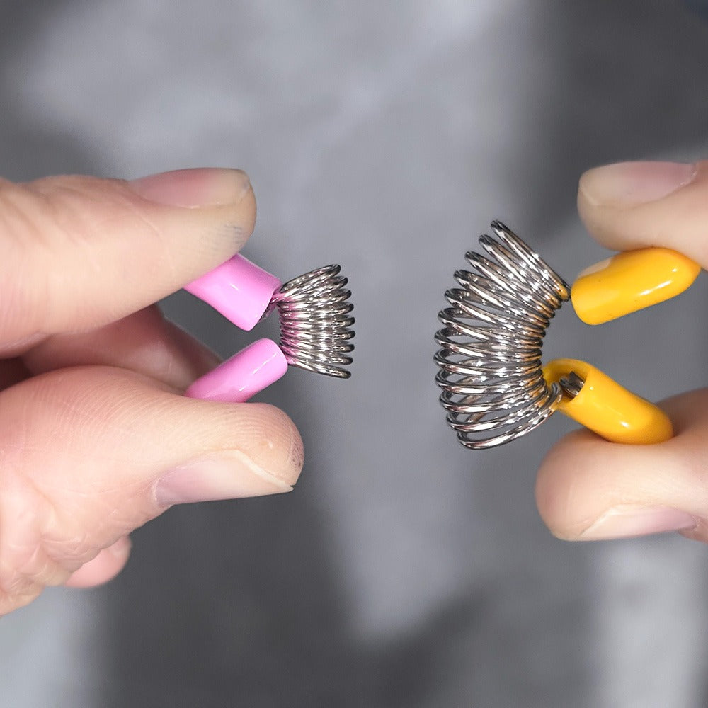 Jewelry Making Tools - Beading Spring Clips 30pcs Anti-Drop Craft Clips for Sewing Handicrafts - product detail view 4