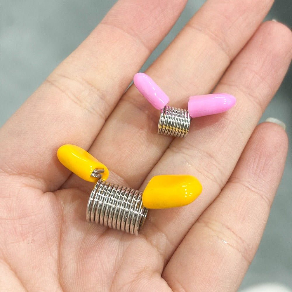 Jewelry Making Tools - Beading Spring Clips 30pcs Anti-Drop Craft Clips for Sewing Handicrafts - product detail view 9
