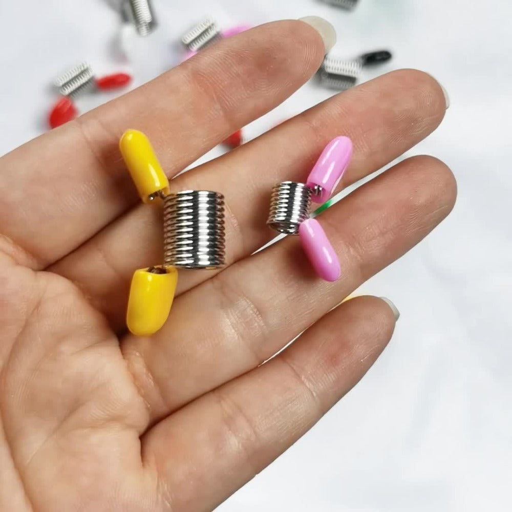 Jewelry Making Tools - Beading Spring Clips 30pcs Anti-Drop Craft Clips for Sewing Handicrafts - product detail view 11
