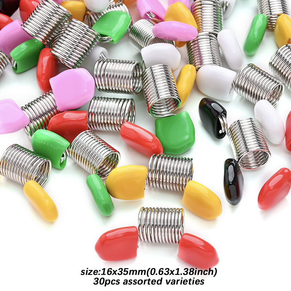 Jewelry Making Tools - Beading Spring Clips 30pcs Anti-Drop Craft Clips for Sewing Handicrafts - product detail view 12