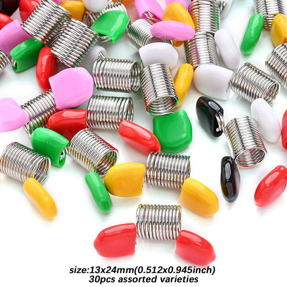 Jewelry Making Tools - Beading Spring Clips 30pcs Anti-Drop Craft Clips for Sewing Handicrafts - product detail view 13