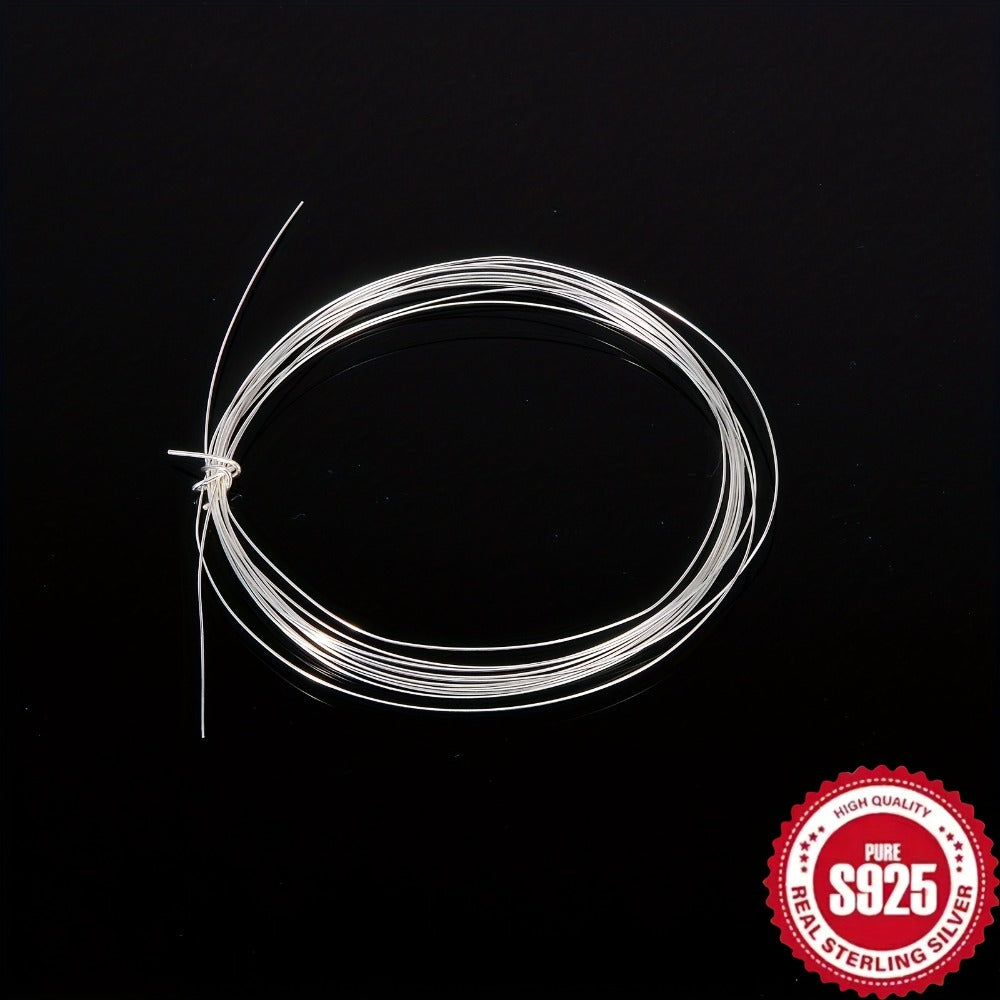 Jewelry Wire - Silver for Making Handcrafted Braiding , Thin Craft DIY Beading Wrapping - product detail view 4