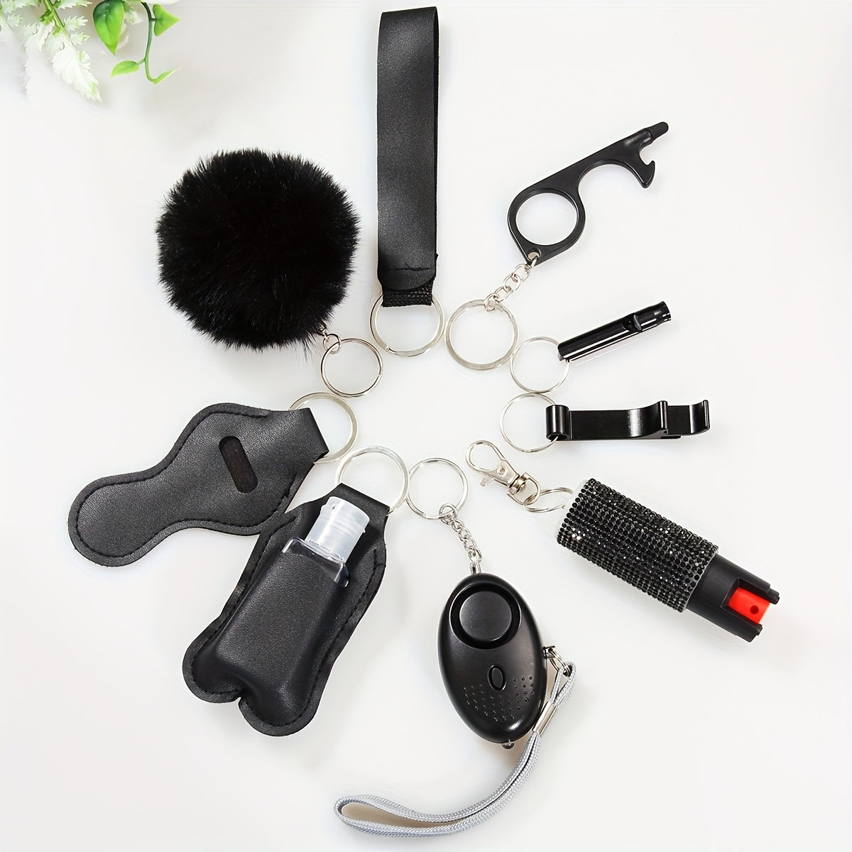 Keychain - Personal Alarm Full Set for Women Men Loud Safety Siren & Emergency - product detail view 12