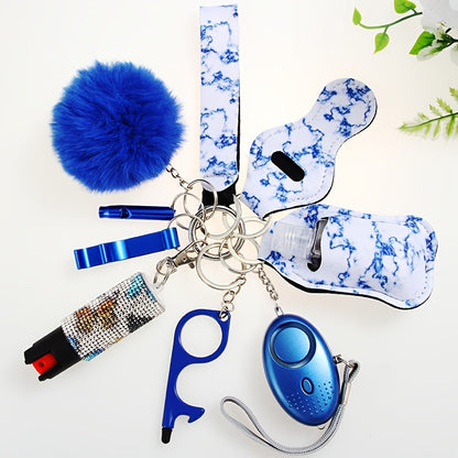 Keychain - Personal Alarm Full Set for Women Men Loud Safety Siren & Emergency - product detail view 14