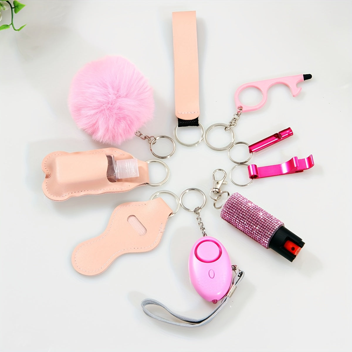 Keychain - Personal Alarm Full Set for Women Men Loud Safety Siren & Emergency - product detail view 15