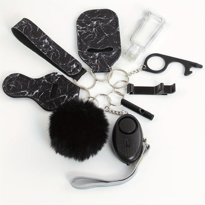 Keychain - Personal Alarm Set 130dB Emergency Siren 10-Piece Women's Self Defense - product detail view 4