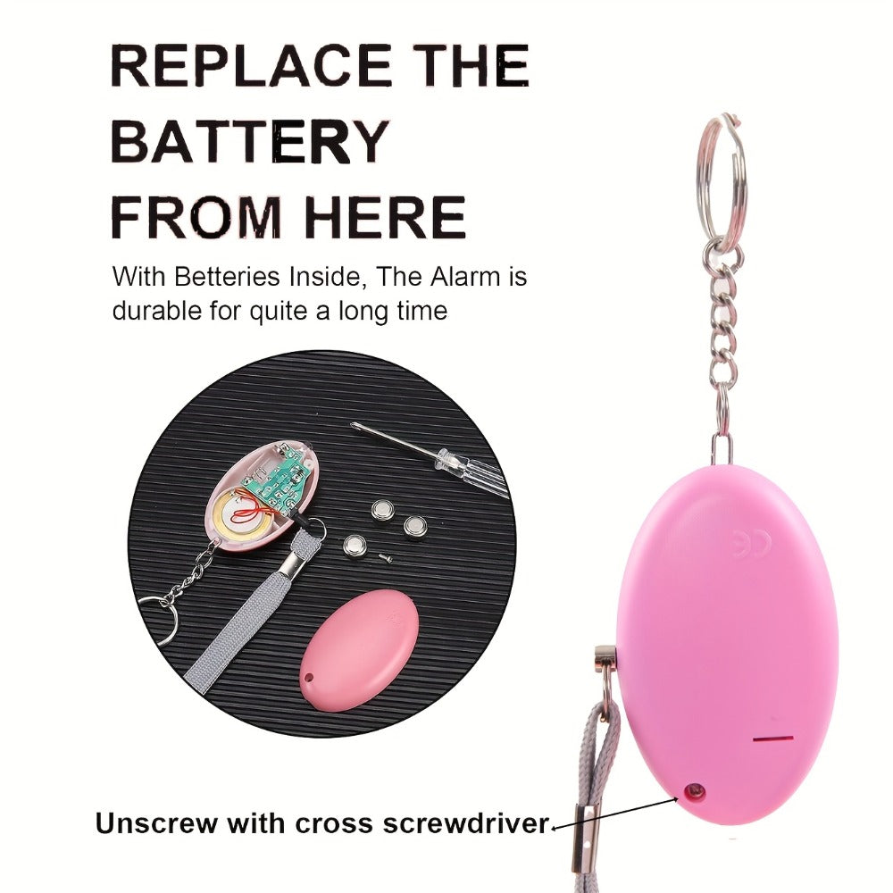 Keychain - Personal Alarm Set 130dB Emergency Siren 10-Piece Women's Self Defense - product detail view 9
