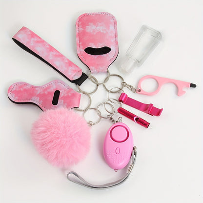 Keychain - Personal Alarm Set 130dB Emergency Siren 10-Piece Women's Self Defense - product detail view 15