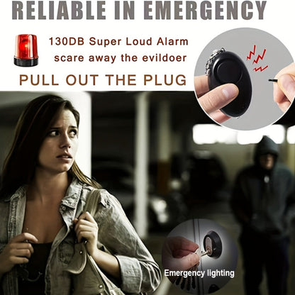 Keychain - Safety Set Women 9pcs Self Defense Gift Box Personal Alarm Pom-Pom - product detail view 5