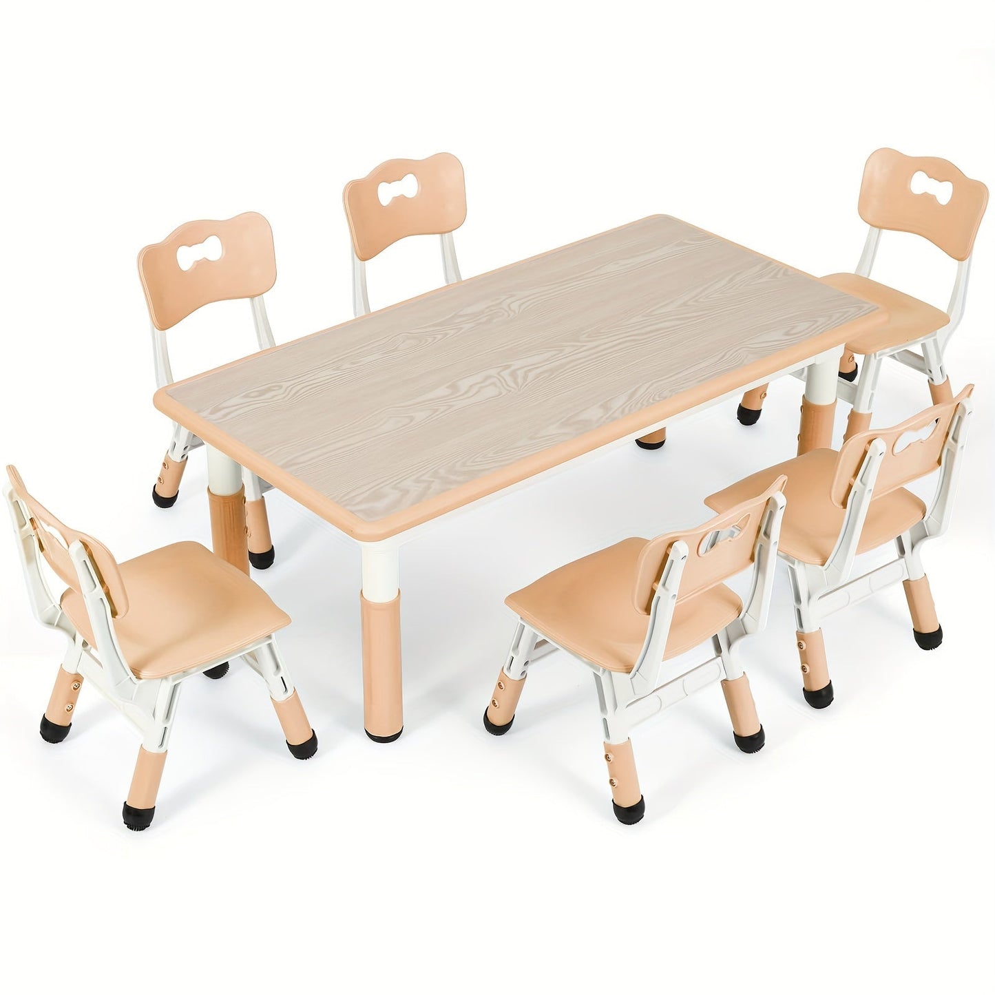 Kids Activity Table Set shown in the Yellow option