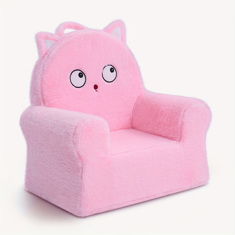Kids Convertible Sofa Chair with Washable Cover, Kids Flip-Out Chair detail image - detail view 9