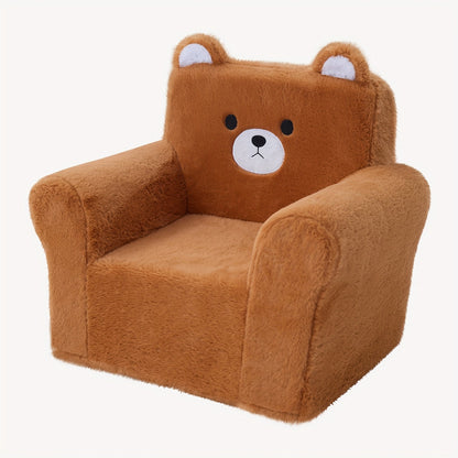 Kids Sofa Chair shown in the Square bear option