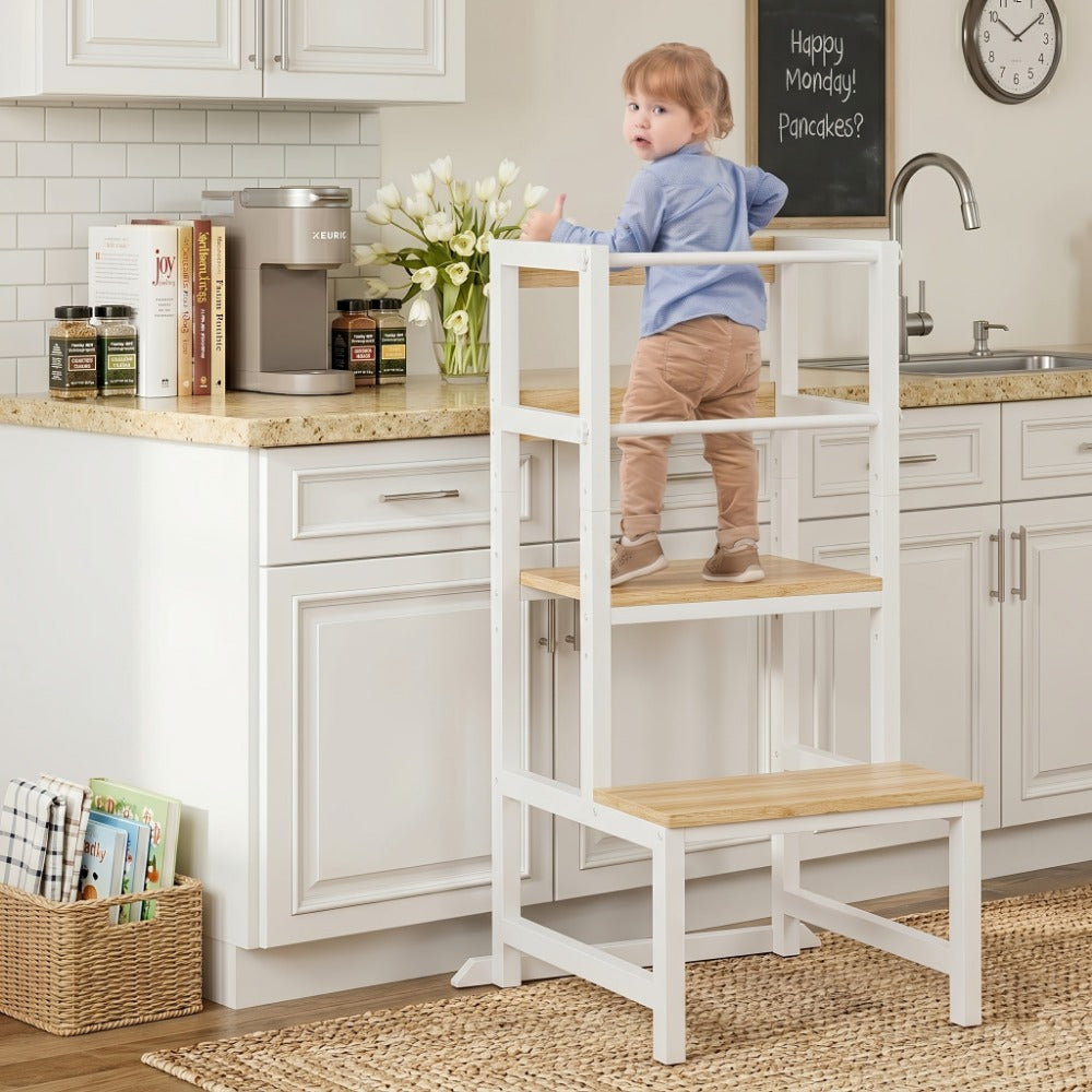 Kids Learning Tower with Adjustable Height for Practical Everyday Home Use in Kids' Room detail image - detail view 6