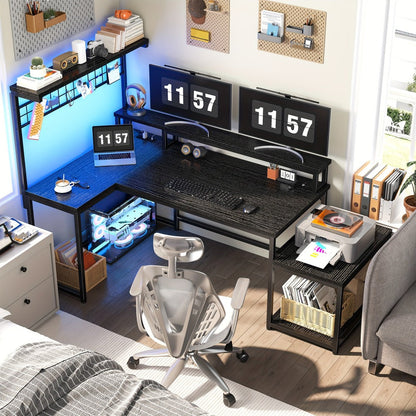 Gaming Desk shown in the 48" White - Style3 option