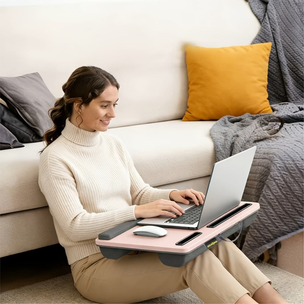 Lap Desk with Tablet Slot for Work, Display, and Everyday Use in Home Office detail image - detail view 3