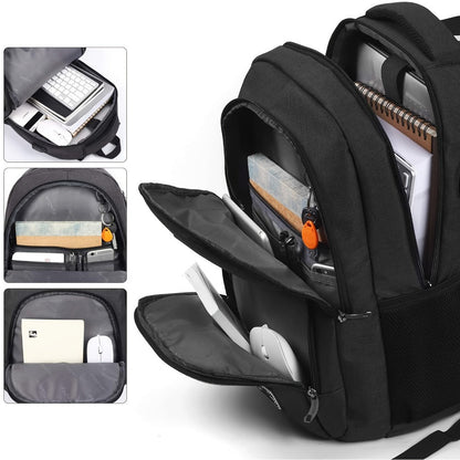Laptop Backpack – 15.6 Inch, USB Charging, Adjustable Strap, for Travel & School – detail view 2