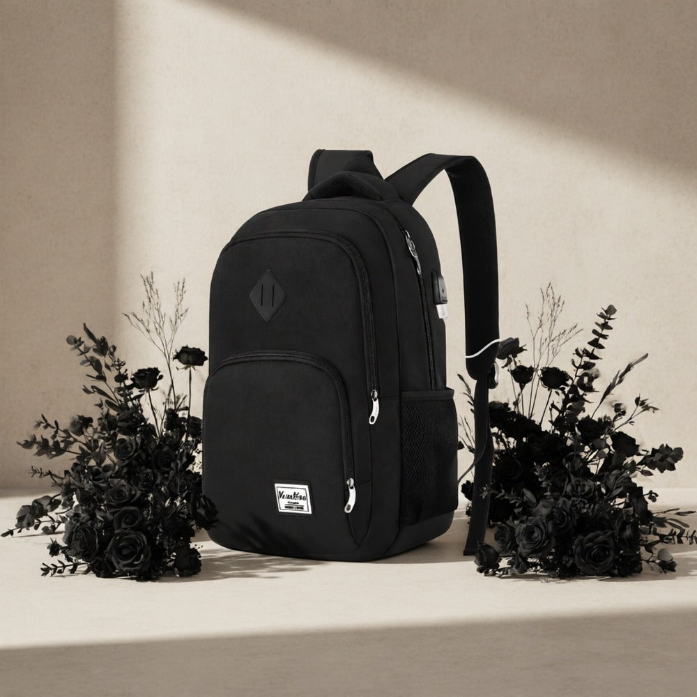 Laptop Backpack – 15.6 Inch, USB Charging, for Travel & School – detail view 6