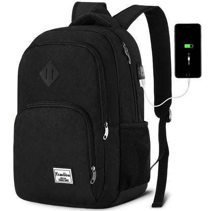 Laptop Backpack – 15.6 Inch, USB Charging, for Travel & School – front view