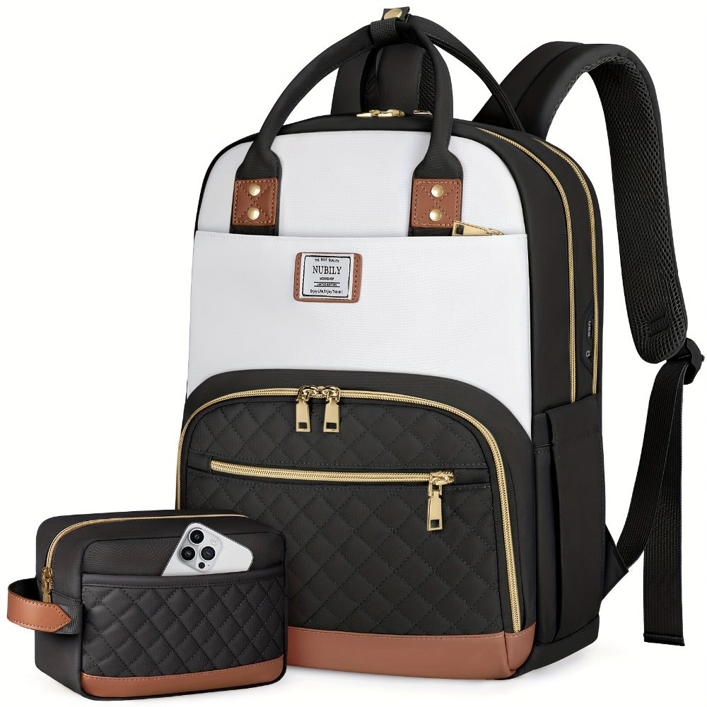 Laptop Backpack – 15.6 Inch, Anti-Theft, Lightweight, for Travel & Work – front view